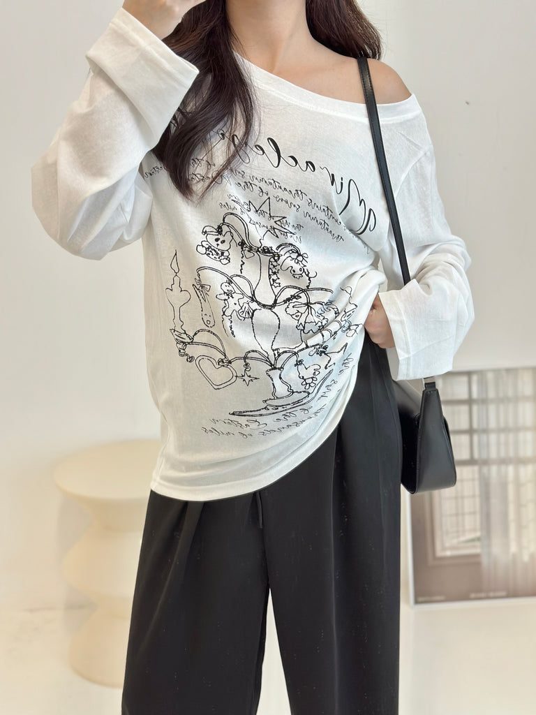 Graphic Long Tee