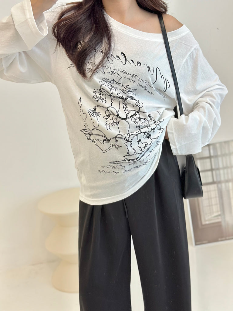 Graphic Long Tee