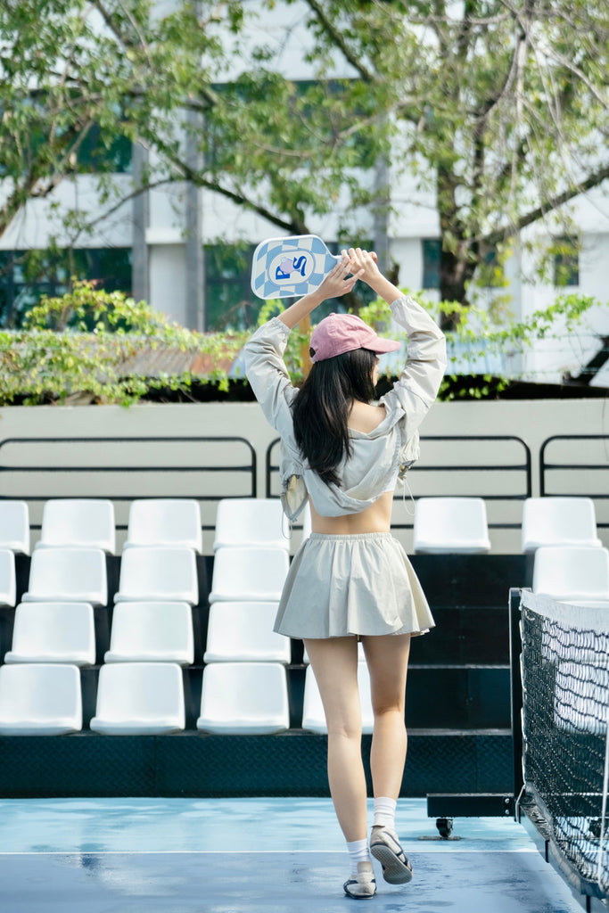 Maddie Skater Skirt ASH GREEN