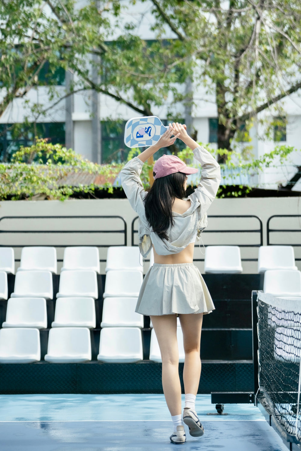 Maddie Skater Skirt ASH GREEN