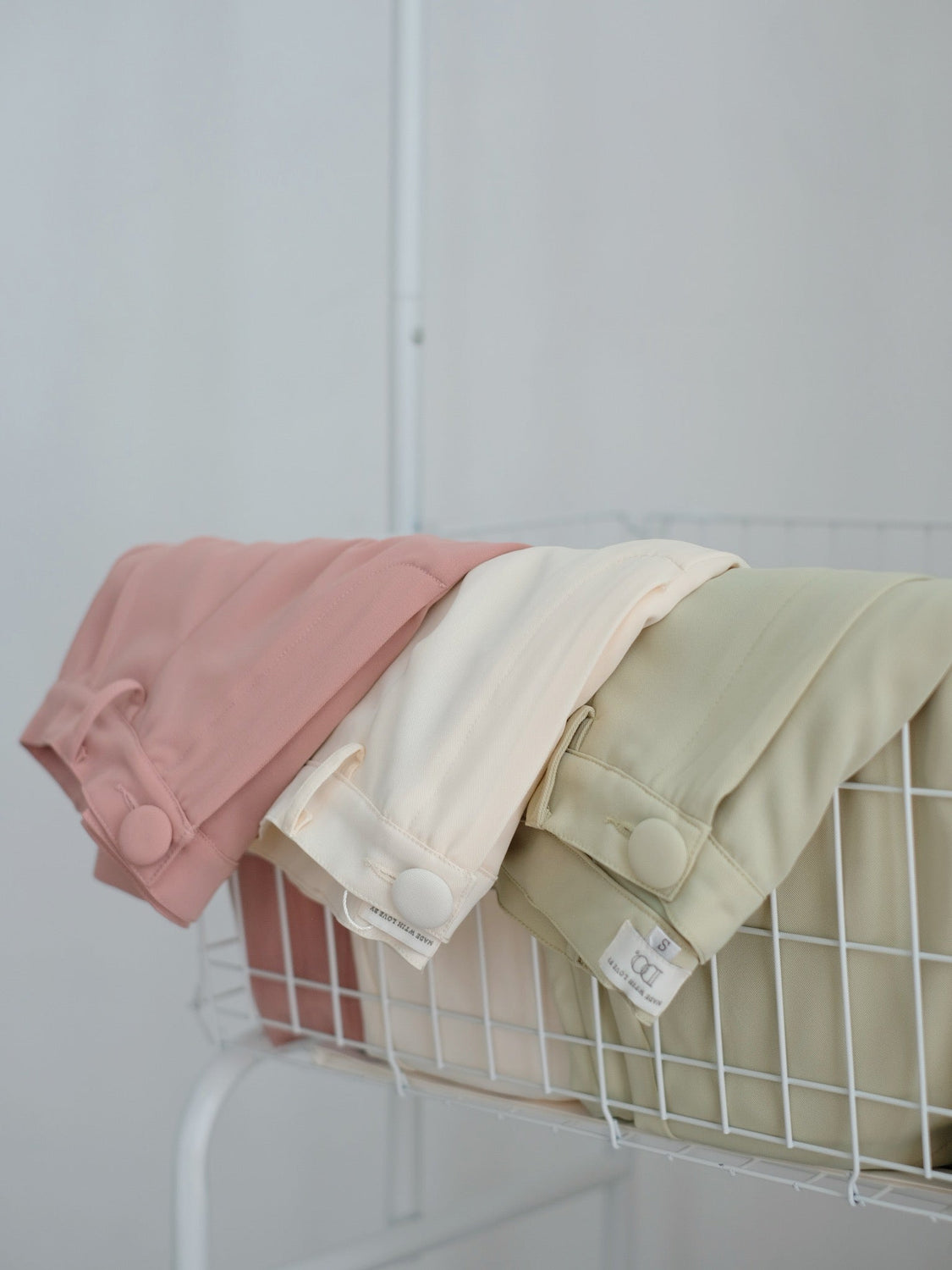 Swanky A-Line Shorts (Dusty Pink)