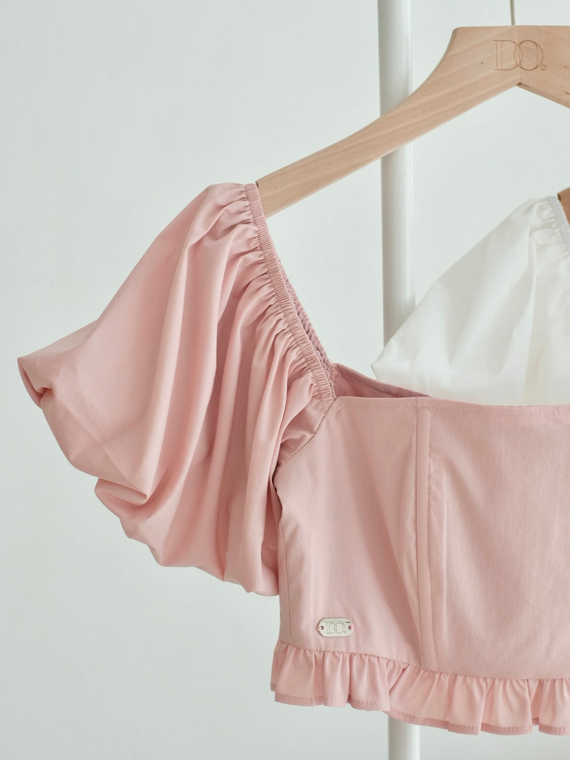 Cloudy Puffy Top (Light Pink)