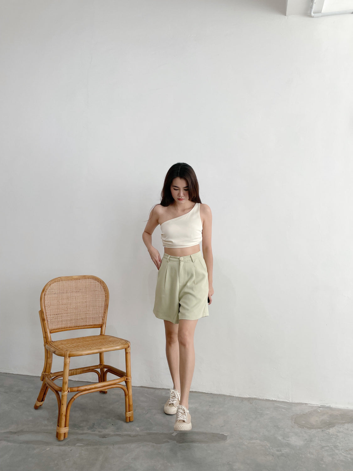 Swanky A-Line Short (Olive)
